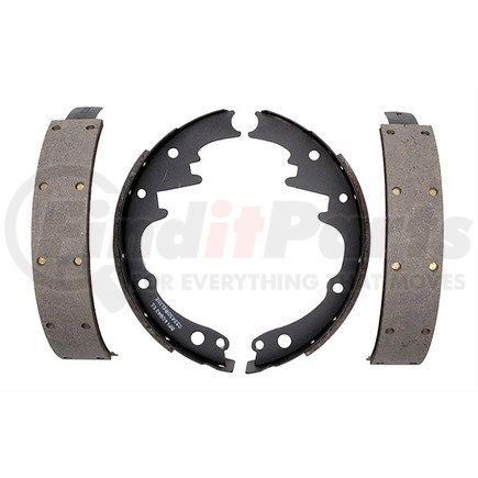 ACDelco 17280B Drum Brake Shoe - Front, 11 Inches, Bonded, without Mounting Hardware