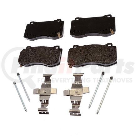 ACDelco 17D1149MH Disc Brake Pad Set - Front, Semi-Metallic, with Mounting Hardware
