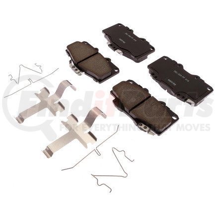 ACDelco 17D436CH Disc Brake Pad - Bonded, Ceramic, Original Part Design, with Hardware