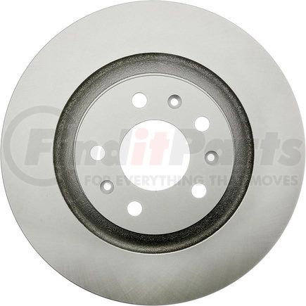 ACDELCO 18A1755AC Disc Brake Rotor - Front, Coated, Plain, Conventional, Cast Iron