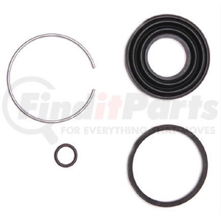 ACDelco 18H117 Disc Brake Caliper Seal Kit - Rubber, Square O-Ring, Black Seal