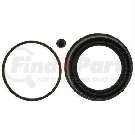 ACDelco 18H1244 Disc Brake Caliper Seal Kit - Rubber, Square O-Ring, Black Seal