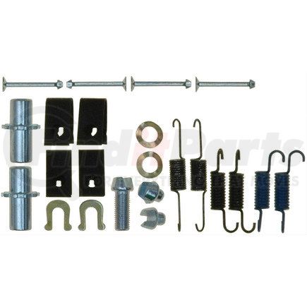 ACDELCO 18K2472 Parking Brake Hardware Kit - Inc. Springs, Adjusters, Pins, Retainers, Washers