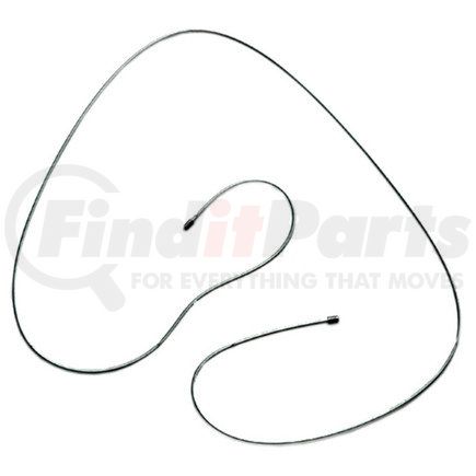 ACDelco 18P2297 Parking Brake Cable - 98.80" Cable, Fixed Wire Stop End, Steel