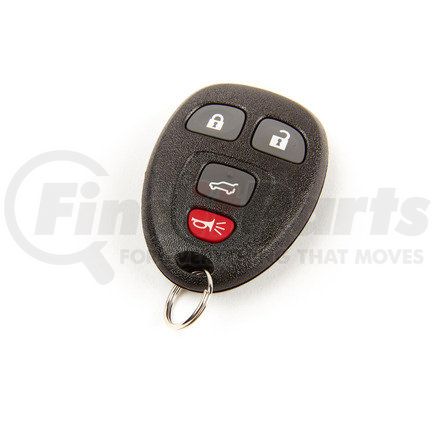 ACDelco 22951508 Keyless Entry Transmitter - 4 Buttons, Black, Plastic, without Integrated Key