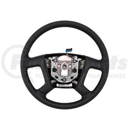 ACDelco 85144337 Steering Wheel - 13.23" I.D. and 15.35" O.D. Plastic, Ebony, 4 Spoke