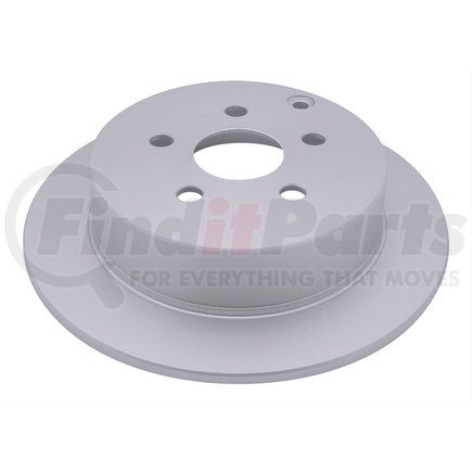 ACDelco 18A1103AC Disc Brake Rotor - 5 Lug Holes, Cast Iron, Coated, Plain Solid, Rear