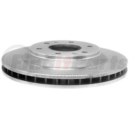 ACDelco 18A1119A Disc Brake Rotor - 6 Lug Holes, Cast Iron, Non-Coated, Plain, Vented, Front