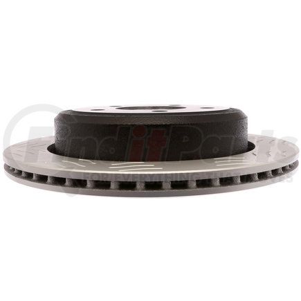 ACDelco 18A1214SD Disc Brake Rotor - 5 Lug Holes, Cast Iron Slotted, Turned, Vented, Rear