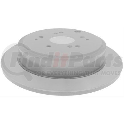 ACDelco 18A1312AC Disc Brake Rotor - 5 Lug Holes, Cast Iron, Coated, Plain Solid, Rear