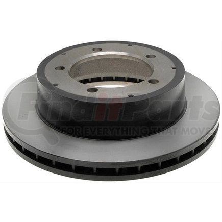 ACDelco 18A1419 Disc Brake Rotor - 5 Lug Holes, Cast Iron, Plain Turned, Vented, Front