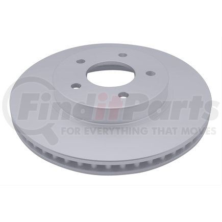 ACDelco 18A1424AC Disc Brake Rotor - 5 Lug Holes, Cast Iron, Coated, Plain Vented, Front