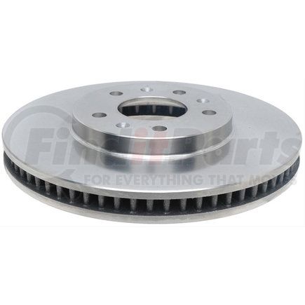 ACDelco 18A1477A Disc Brake Rotor - 5 Lug Holes, Cast Iron, Non-Coated, Plain, Vented, Front