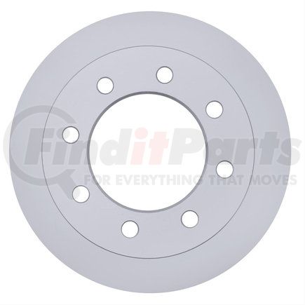 ACDelco 18A1483AC Disc Brake Rotor - 4 Lug Holes, Cast Iron, Coated, Plain Vented, Front