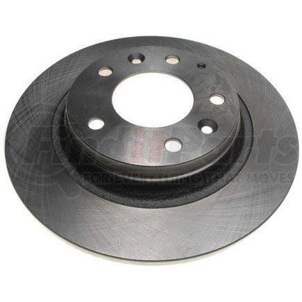 ACDelco 18A1493A Disc Brake Rotor - 5 Lug Holes, Cast Iron, Non-Coated, Plain Solid, Rear