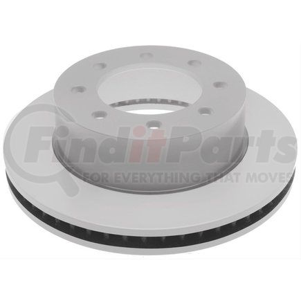ACDelco 18A1482AC Disc Brake Rotor - 8 Lug Holes, Cast Iron, Coated, Plain Vented, Front