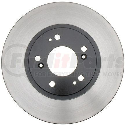 ACDelco 18A1666AC Disc Brake Rotor - 5 Lug Holes, Cast Iron, Coated, Plain Vented, Front