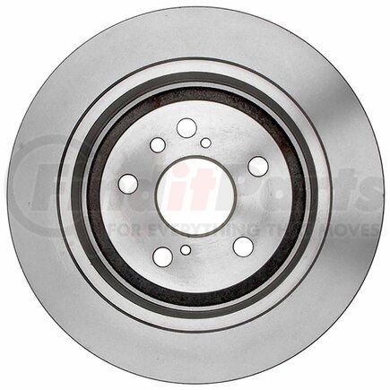 ACDelco 18A1682A Disc Brake Rotor - 5 Lug Holes, Cast Iron, Non-Coated, Plain Solid, Rear