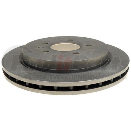 ACDelco 18A1809A Disc Brake Rotor - 5 Lug Holes, Cast Iron, Non-Coated, Plain, Vented, Rear
