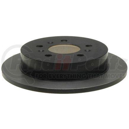 ACDelco 18A2321 Disc Brake Rotor - 5 Lug Holes, Cast Iron, Plain Solid, Turned, Rear