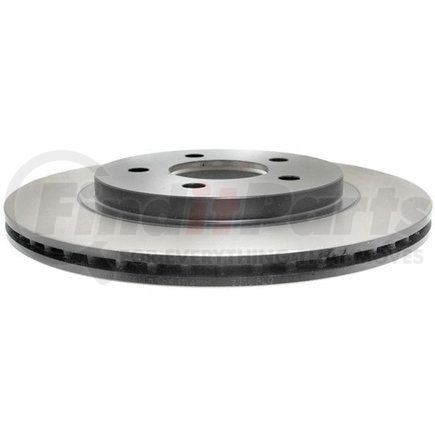 ACDelco 18A2326A Disc Brake Rotor - 5 Lug Holes, Cast Iron, Non-Coated, Plain, Vented, Rear