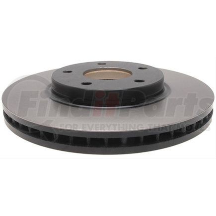 ACDelco 18A2361 Disc Brake Rotor - 5 Lug Holes, Cast Iron, Painted, Plain Vented, Front