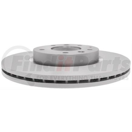 ACDELCO 18A2351AC Disc Brake Rotor - 5 Lug Holes, Cast Iron, Coated, Plain Vented, Front