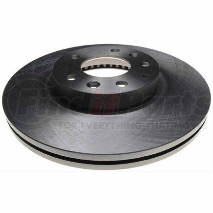 ACDelco 18A2351A Disc Brake Rotor - 5 Lug Holes, Cast Iron, Non-Coated, Plain, Vented, Front