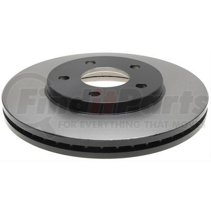 ACDelco 18A2413 Disc Brake Rotor - 5 Lug Holes, Cast Iron, Painted, Plain Vented, Front