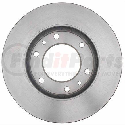 ACDelco 18A2421 Disc Brake Rotor - 6 Lug Holes, Cast Iron, Painted, Plain Vented, Front