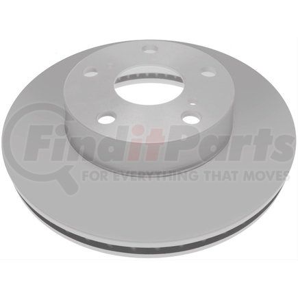 ACDELCO 18A2420AC Disc Brake Rotor - 5 Lug Holes, Cast Iron, Coated, Plain Vented, Front