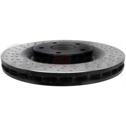 ACDelco 18A2429 Disc Brake Rotor - 5 Lug Holes, Cast Iron, Plain Turned, Vented, Front