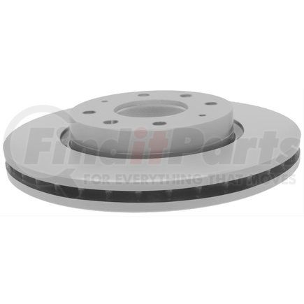 ACDELCO 18A2439AC Disc Brake Rotor - 4 Lug Holes, Cast Iron, Coated, Plain Vented, Front