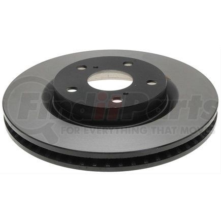 ACDelco 18A2448 Disc Brake Rotor - 5 Lug Holes, Cast Iron, Plain, Turned Ground, Vented, Front