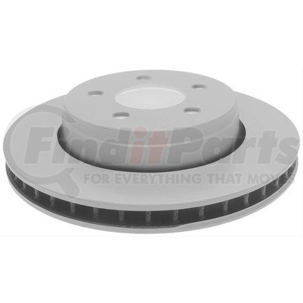 ACDelco 18A2469AC Disc Brake Rotor - 5 Lug Holes, Cast Iron, Coated, Plain Vented, Front