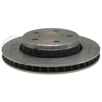 ACDelco 18A2469A Disc Brake Rotor - 5 Lug Holes, Cast Iron, Non-Coated, Plain, Vented, Front