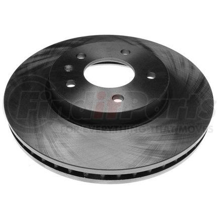 ACDelco 18A2475A Disc Brake Rotor - 5 Lug Holes, Cast Iron, Non-Coated, Plain, Vented, Front