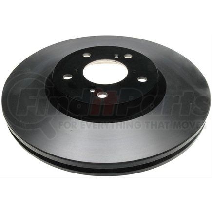 ACDelco 18A2513 Disc Brake Rotor - 5 Lug Holes, Cast Iron, Plain, Turned Ground, Vented, Front