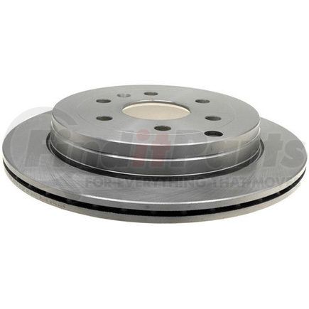 ACDelco 18A2543A Disc Brake Rotor - 6 Lug Holes, Cast Iron, Non-Coated, Plain, Vented, Rear