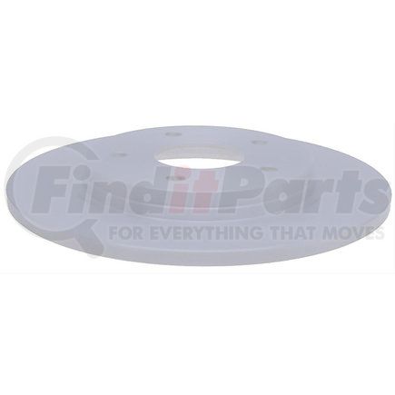 ACDelco 18A2558AC Disc Brake Rotor - 5 Lug Holes, Cast Iron, Coated, Plain Solid, Rear