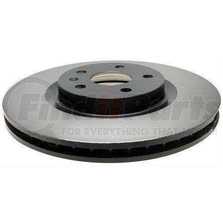ACDelco 18A2652 Disc Brake Rotor - 5 Lug Holes, Cast Iron, Plain Turned, Vented, Front