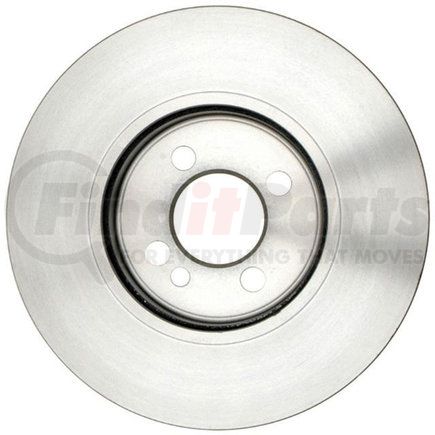 ACDELCO 18A2642A Disc Brake Rotor - 4 Lug Holes, Cast Iron, Non-Coated, Plain, Vented, Front