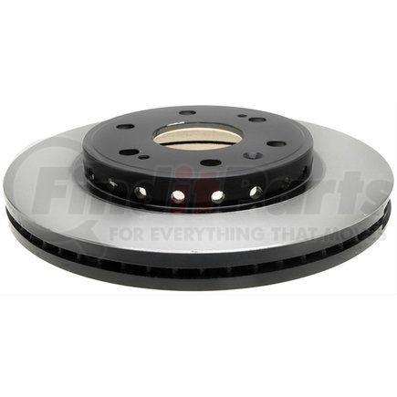 ACDelco 18A2661 Disc Brake Rotor - 6 Lug Holes, Cast Iron, Plain, Turned Ground, Vented, Front