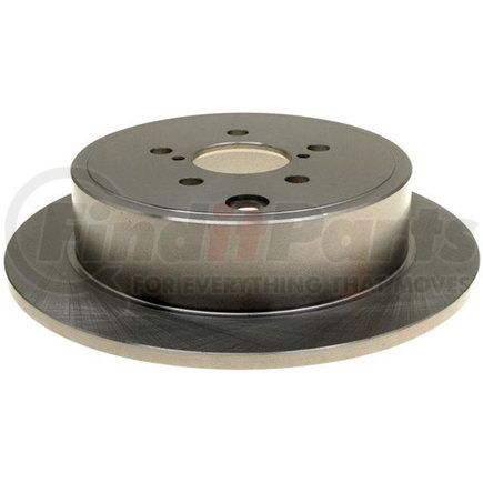 ACDelco 18A2683A Disc Brake Rotor - 5 Lug Holes, Cast Iron, Non-Coated, Plain Solid, Rear