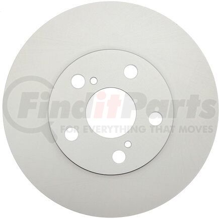 ACDelco 18A2721AC Disc Brake Rotor - 5 Lug Holes, Cast Iron, Coated, Plain Vented, Front