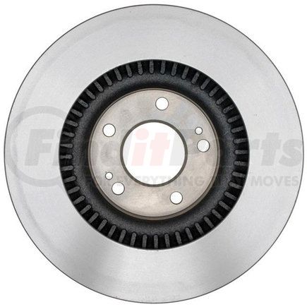 ACDelco 18A2731A Disc Brake Rotor - 5 Lug Holes, Cast Iron, Non-Coated, Plain, Vented, Front