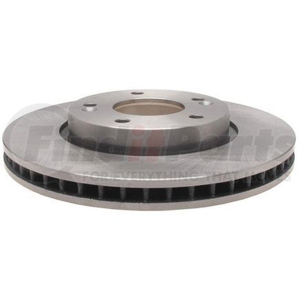 ACDELCO 18A2747A Disc Brake Rotor - 5 Lug Holes, Cast Iron, Plain, Turned Ground, Vented, Front