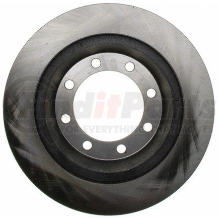 ACDelco 18A274A Disc Brake Rotor - 8 Lug Holes, Cast Iron, Non-Coated, Plain, Vented, Front