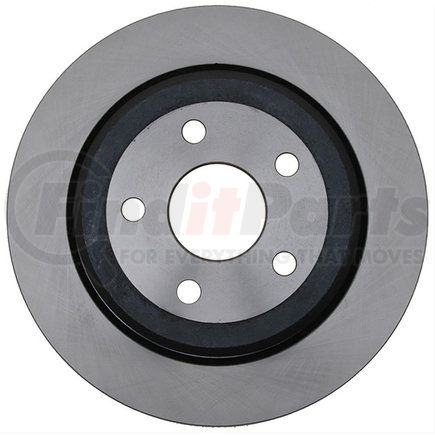 ACDelco 18A2794AC Disc Brake Rotor - 5 Lug Holes, Cast Iron, Coated, Plain Vented, Rear