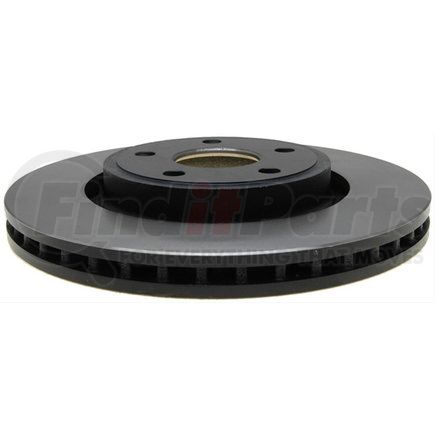 ACDelco 18A2795 Disc Brake Rotor - 5 Lug Holes, Cast Iron, Plain, Turned Ground, Vented, Front